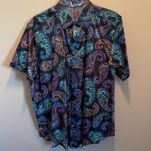 Men’s Robert Graham short sleeve button down